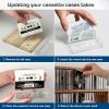 BCW Cassette Tape Cases – 20 Pack (Clear) | Replacement Audio Cassette Cases | Protect & Store Standard Cassette Tapes | Durable Plastic Storage for Music & Blank Tapes(10 Pack)
