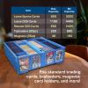 BCW Collectible Card Bin – Blue | Holds 3200 Cards | Includes 4 Dividers | Storage for Pokémon, MTG & Sports Cards(2 Pack)