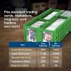 BCW Collectible Card Bin – Holds up to 1600 Cards | Large Card Storage Box for Loose Trading Cards | Pokemon, MTG, and Sports Card Storage Boxes | Sorting Card Box (Green, Single)(Single)