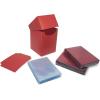 BCW Combo Pack – Inner Sleeves & Elite2 Deck Guards – Red | Fits Standard 2.5″x3.5″ Game Cards | Clear Glossy Front, Textured Back | Includes 100 Elite2 Deck Guards & 100 Inner Sleeves