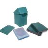 BCW Combo Pack – Inner Sleeves & Elite2 Deck Guards – Teal | Fits Standard 2.5″x3.5″ Game Cards | Clear Glossy Front, Textured Back | Includes 100 Elite2 Deck Guards & 100 Inner Sleeves