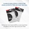 BCW Deck Guard – Double Matte Black Card Sleeves | Acid-Free, Archival-Safe, No PVC | Anti-Glare Matte Finish | Fits Standard 2½” x 3½” Game Cards | Durable Deck Protector Sleeves | 100 Ct(White)