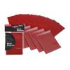 BCW Deck Guard – Double Matte Purple Card Sleeves | Acid-Free, Archival-Safe, No PVC | Anti-Glare Matte Finish | Fits Standard 2½” x 3½” Game Cards | Durable Deck Protector Sleeves | 50 Ct(Red)
