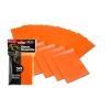BCW Deck Guard – Double Matte Purple Card Sleeves | Acid-Free, Archival-Safe, No PVC | Anti-Glare Matte Finish | Fits Standard 2½” x 3½” Game Cards | Durable Deck Protector Sleeves | 50 Ct(Orange)