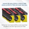 BCW Deck Guard – Double Matte Yellow Card Sleeves | Acid-Free, Archival-Safe, No PVC | Anti-Glare Matte Finish | Fits Standard 2½” x 3½” Game Cards | Durable Deck Protector Sleeves | 1500 Ct
