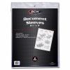 BCW Document Sleeves 8.5 x 11 | Acid-Free Archival Quality | Clear Plastic Paper Sleeves | Compatible with BCW 8.5×11 Toploader | Protect Documents, Photos, Art, and More | Crystal Clear, Safe Storage