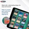 BCW Double-Sided 9-Pocket Pages (50 Blue) | Side-Loading Trading Card Binder Sheets | Card Storage & Display Solution(Green)