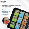 BCW Double-Sided 9-Pocket Pages Holder – 20 Black Pages | Trading Card Binder Sheets | Secure Side Loading | Ideal Card Storage and Display Solution