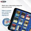 BCW Double-Sided 9-Pocket Pages Holder – 50 Blue Pages | Trading Card Binder Sheets | Secure Side Loading | Ideal Card Storage and Display Solution