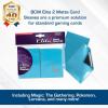 BCW Elite2 Matte Card Sleeves – Mulberry | Anti-Glare Front | Textured Back | Fits Standard 2.5″ x 3.5″ Cards – 100 Pack(Azure)