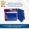 BCW Elite2 Matte Card Sleeves – Mulberry | Anti-Glare Front | Textured Back | Fits Standard 2.5″ x 3.5″ Cards – 100 Pack(Blue)