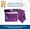 BCW Elite2 Matte Card Sleeves – Mulberry | Anti-Glare Front | Textured Back | Fits Standard 2.5″ x 3.5″ Cards – 100 Pack(Mulberry)