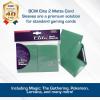 BCW Elite2 Matte Card Sleeves – Mulberry | Anti-Glare Front | Textured Back | Fits Standard 2.5″ x 3.5″ Cards – 100 Pack(Seafoam)