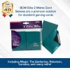 BCW Elite2 Matte Card Sleeves – Mulberry | Anti-Glare Front | Textured Back | Fits Standard 2.5″ x 3.5″ Cards – 100 Pack(Teal)