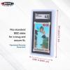 BCW Graded Blue Card Slab Bumpers for SGC | 6-Pack Edge Protectors for Sports & Trading Cards(Clear)