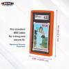 BCW Graded Blue Card Slab Bumpers for SGC | 6-Pack Edge Protectors for Sports & Trading Cards(Orange)