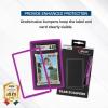 BCW Graded Blue Card Slab Bumpers for SGC | 6-Pack Edge Protectors for Sports & Trading Cards(Purple)