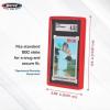 BCW Graded Blue Card Slab Bumpers for SGC | 6-Pack Edge Protectors for Sports & Trading Cards(Red)