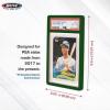 BCW Graded Card Slab Bumpers – Black | TPE Edge Protectors for PSA Slabs (2017–Current) | Secure Fit & Easy Grip | Pack of 6 Bumpers for PSA-Graded Card Cases | Collector-Grade Protection(Green)