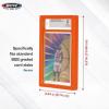BCW Graded Card Slab Bumpers for BGS Slabs – Black | 6-Pack Durable TPE Edge Protectors | Shields BGS-Standard Slabs from Scuffs, Chips & Impact Damage | Easy Fit & Non-Slip Grip for Trading Cards(Orange)
