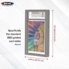 BCW Graded Card Slab Bumpers for BGS Slabs – Black | 6-Pack Durable TPE Edge Protectors | Shields BGS-Standard Slabs from Scuffs, Chips & Impact Damage | Easy Fit & Non-Slip Grip for Trading Cards(Silver)