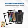 BCW Graded Card Slab Bumpers for BGS Slabs – Black | 6-Pack Durable TPE Edge Protectors | Shields BGS-Standard Slabs from Scuffs, Chips & Impact Damage | Easy Fit & Non-Slip Grip for Trading Cards(Black)