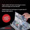 BCW LaserWeld 9 Pocket Pages – 100 Page Pack | Glass-Like Clear Flat Lay | Premium Ultra Flat and Clear Pocket Pages for Cards | Trading Card Binder Sleeves for Pokemon, MTG, Baseball, Basketball(100 Pack)