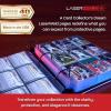 BCW LaserWeld 9 Pocket Pages – 100 Page Pack | Glass-Like Clear Flat Lay | Premium Ultra Flat and Clear Pocket Pages for Cards | Trading Card Binder Sleeves for Pokemon, MTG, Baseball, Basketball(100 Pack)