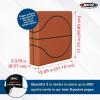 BCW LaserWeld 9 Pocket Pages (100 Pack) & BCW 3-Inch Sports Collectors Album – Basketball | Ultra Flat, Clear Pocket Pages with 3″ Binder for Trading Cards | Ideal for Basketball Card Collectors(100 Pack)