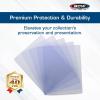 BCW Magazine Topload Holder – 5MM (Pack of 10) | Premium Quality Rigid PVC, Crystal Clear Display, Acid-Free Toploaders | Protective Display for Beckett Price Guides & Magazines, Documents, and Photos