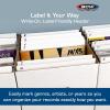 BCW Medium White 12-Inch Record Dividers – 25 Ct | Premium Archival Vinyl Dividers(White)