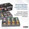 BCW Modular Card Sorting Tray | Customizable Display and Storage Grid, Expandable TCG Sorting Tray | Ideal for Sports Cards, Magic the Gathering, Pokémon, and Board Games(6 Cells)