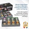 BCW Modular Card Sorting Tray | Customizable Display and Storage Grid, Expandable TCG Sorting Tray | Ideal for Sports Cards, Magic the Gathering, Pokémon, and Board Games(12 Cells)