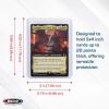 BCW Premium 3×4 Topload Card Holders – 50 Pack | Ultra-Clear 20PT Rigid PVC Protectors | Heavy-Duty Card Holders for Standard Trading Cards, Sports Cards, MTG, Pokémon & More(50 Pack)