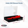 BCW Prime X4 Gaming Box | Playing Card Storage Box for Decks and Game Accessories, Includes Removable Dividers and Dice Trays | Trading Card Storage Box for Gaming (Standard)(Standard)