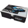BCW Prime X4 XL Gaming Box | Playing Card Storage Box for Decks and Game Accessories, Includes Removable Dividers and Dice Trays | Trading Card Storage Box for Gaming | Pokemon, MTG, Naruto Cards