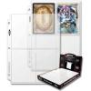 BCW Pro 4-Pocket Photo Protector Sleeves | 100 Count | Photos Sleeves, Cards | Acid-Free, PVC-Free | Archival Quality, Photo Album Pages Protector for 3 Ring Binder | High Clarity Polypropylene