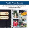 BCW Pro 5-Pocket Photo Page (20 Count) | Archival Quality, Acid-Free | Photo Card Sleeves for Postcards | Fits 3-Ring Binders | Perfect for Photocard Binder Sleeves, Collectible Trading Card Albums