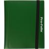 BCW Pro-Folio 4-Pocket Card Album – Black | Side-Loading Design, Trading Card Binder, Holds up to 160 Cards | Perfect Storage and Display Solution for Sports, Trading, and Gaming Card Collections(Green)