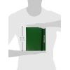 BCW Pro-Folio 4-Pocket Card Album – Black | Side-Loading Design, Trading Card Binder, Holds up to 160 Cards | Perfect Storage and Display Solution for Sports, Trading, and Gaming Card Collections(Green)