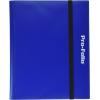BCW Pro-Folio 9-Pocket Card Album – Black | Archival Safe, Side-Loading Trading Card Binder | Premium Collectible Storage Solution for Trading Cards, TCG, Sports Cards, and More – 360-Card Capacity(Blue)