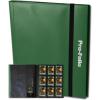 BCW Pro-Folio 9-Pocket Card Album – Black | Archival Safe, Side-Loading Trading Card Binder | Premium Collectible Storage Solution for Trading Cards, TCG, Sports Cards, and More – 360-Card Capacity(Green)