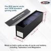 BCW QuickFold® Card Storage Boxes for Magnetics & Toploaders – 3 Pack | Trading Card Holder Box with Magnetic Closure | Easy Fold Assembly for Sports and TCG Cards(9 Pack)