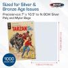 BCW Silver Age Backing Boards – 1000 Ct | Certified Acid-Free, 7×10.5 Inches | Protection for Silver and Bronze Age Comics