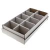 BCW Sorting Tray Storage Box | 10-Cell Card Sorting Box for Sports, Pokémon & TCG Collections | Holds 1,000+ Cards | Sturdy Corrugated Cardboard Card Storage Organizer