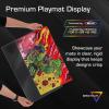 BCW Spectrum 24×14 Playmat Topload Holder | Rigid Playmat Toploader for 14″ x 24″ Gaming Mats | Archival-Safe Holder for TCG Mat Storage | 5 Pack