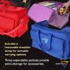BCW Spectrum Board Game Bag | Durable Duffle for 6-8 Board Games | Expandable Pockets & Storage | Comfortable Removable Shoulder Strap | Easy Top & Side Access(Purple)