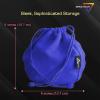 BCW Spectrum Dice Bag – Blue | Holds Over 350 Dice | Durable Faux-Suede Drawstring Bag for D&D, Pathfinder, MTG | Perfect Dice Storage & Transport Solution | RPG & Tabletop Gaming Accessories(Purple)