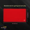 BCW Spectrum Playmat – Black (24″ x 14″) | Stitched Edges for Durability | Ideal for TCG, Tabletop Gaming & Magic: The Gathering(Red)