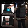 BCW Spectrum TCG Backpack | Holds 7–9 Prism Deck Cases | Configurable Storage for Cards & Gear | Playmat Strap & Side Pocket | Durable & Travel-Friendly Design | Cyber Pink/Teal(Black)